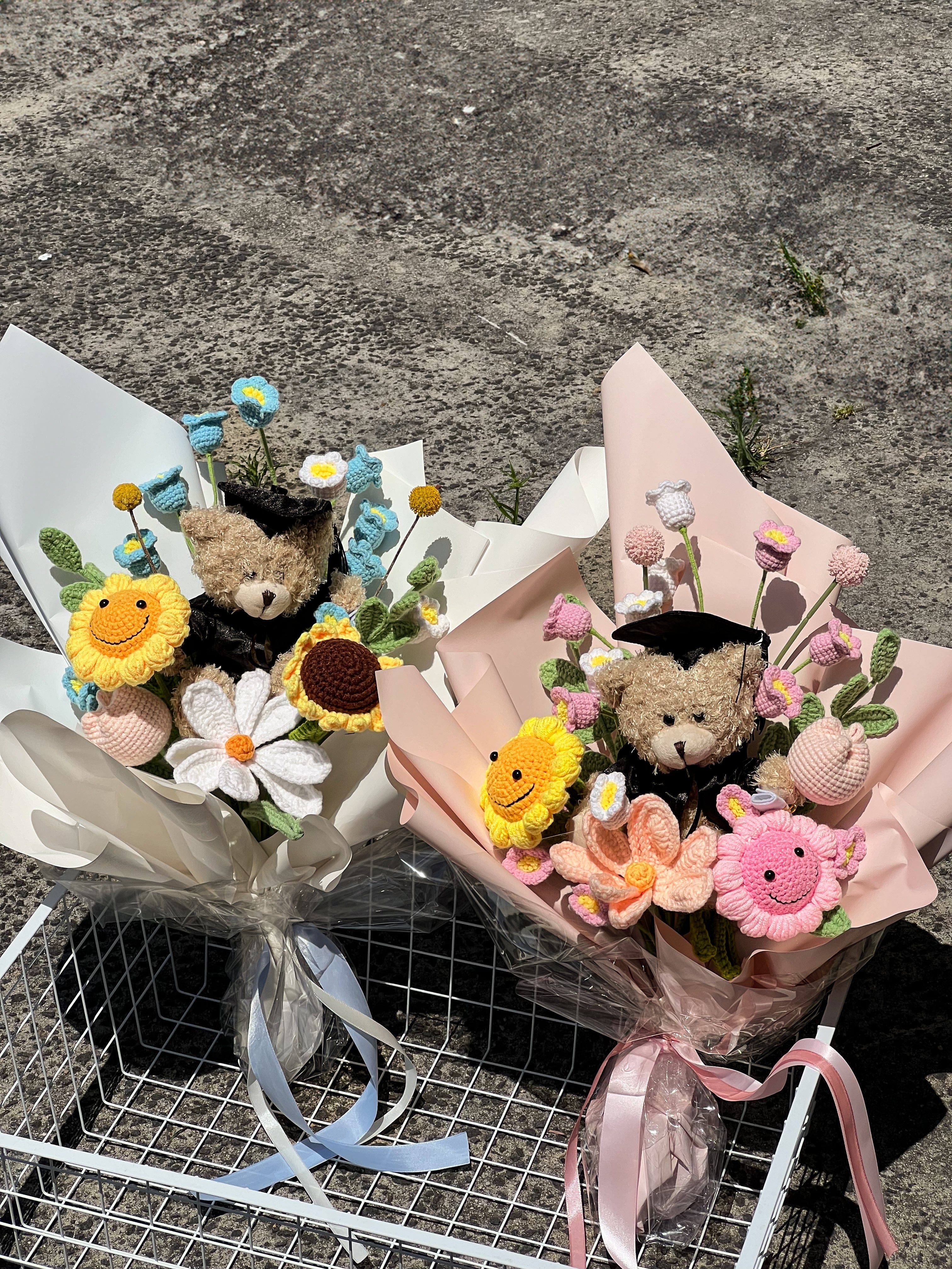 Graduation Crochet Bouquet
