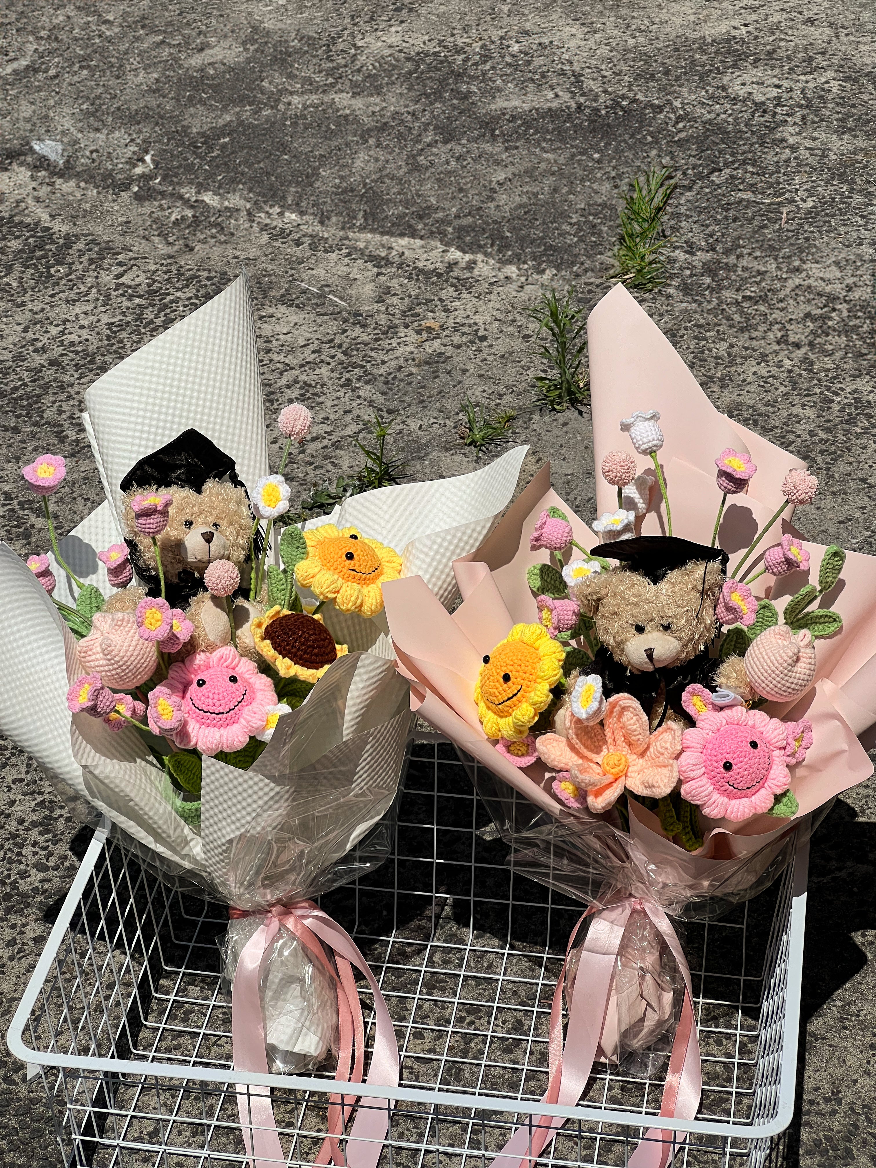 Graduation Crochet Bouquet