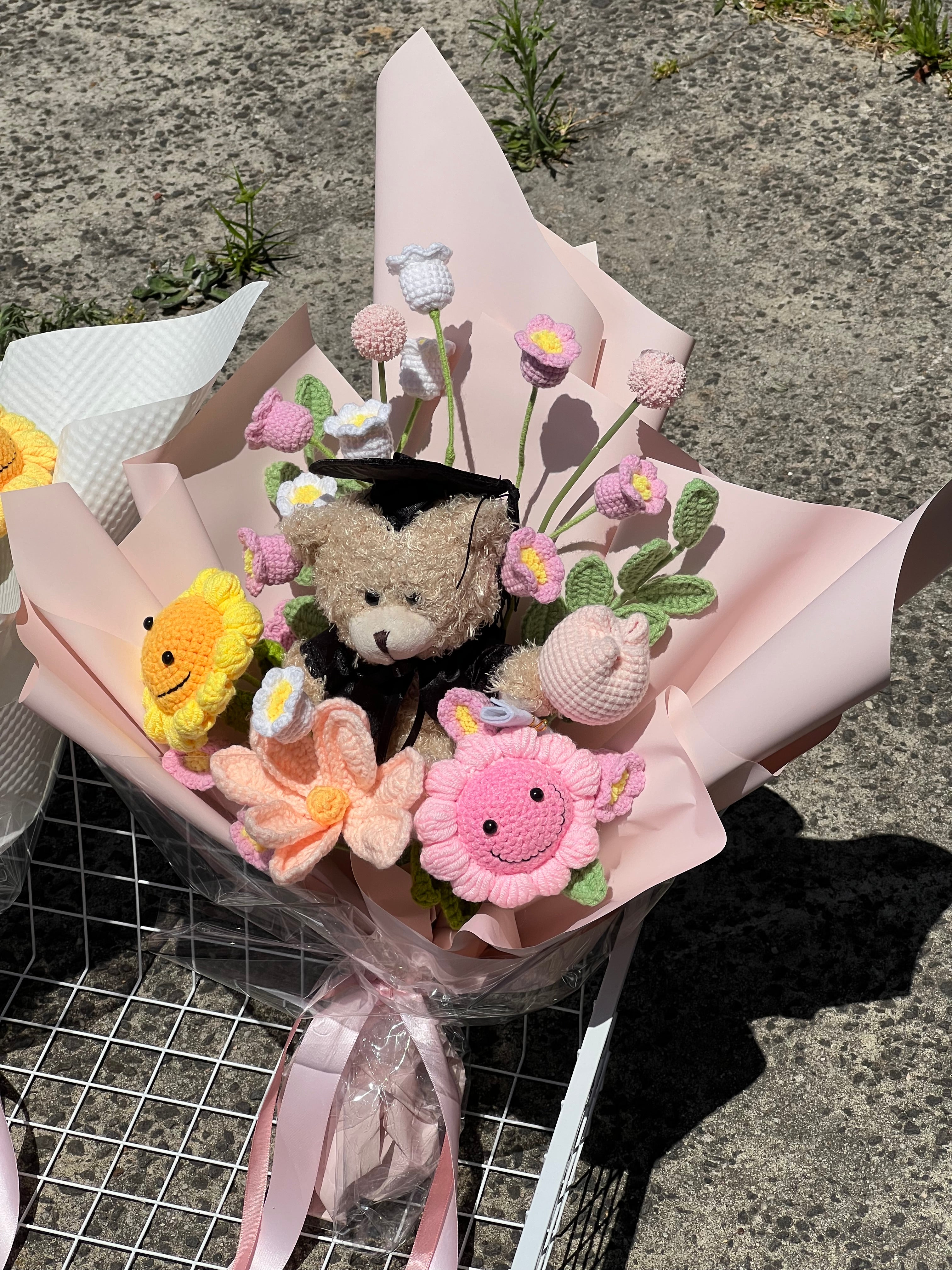 Graduation Crochet Bouquet